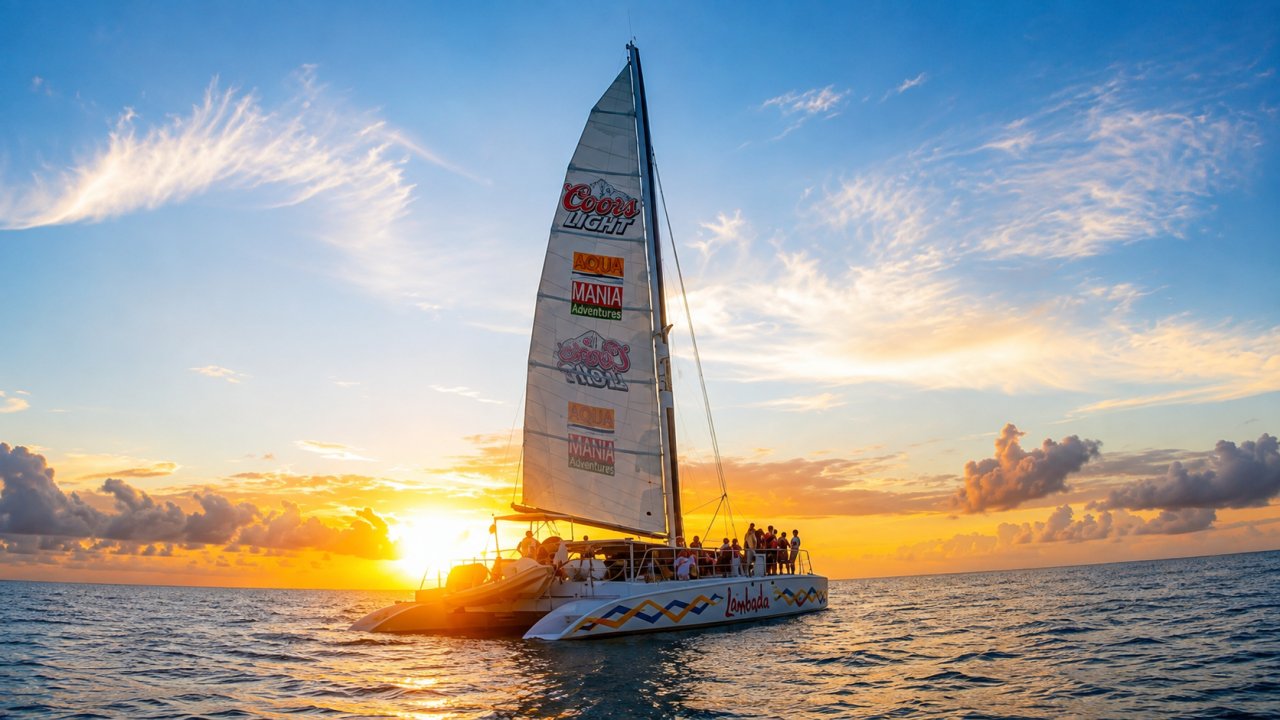St. Maarten Sunset Cruise aboard Lambada