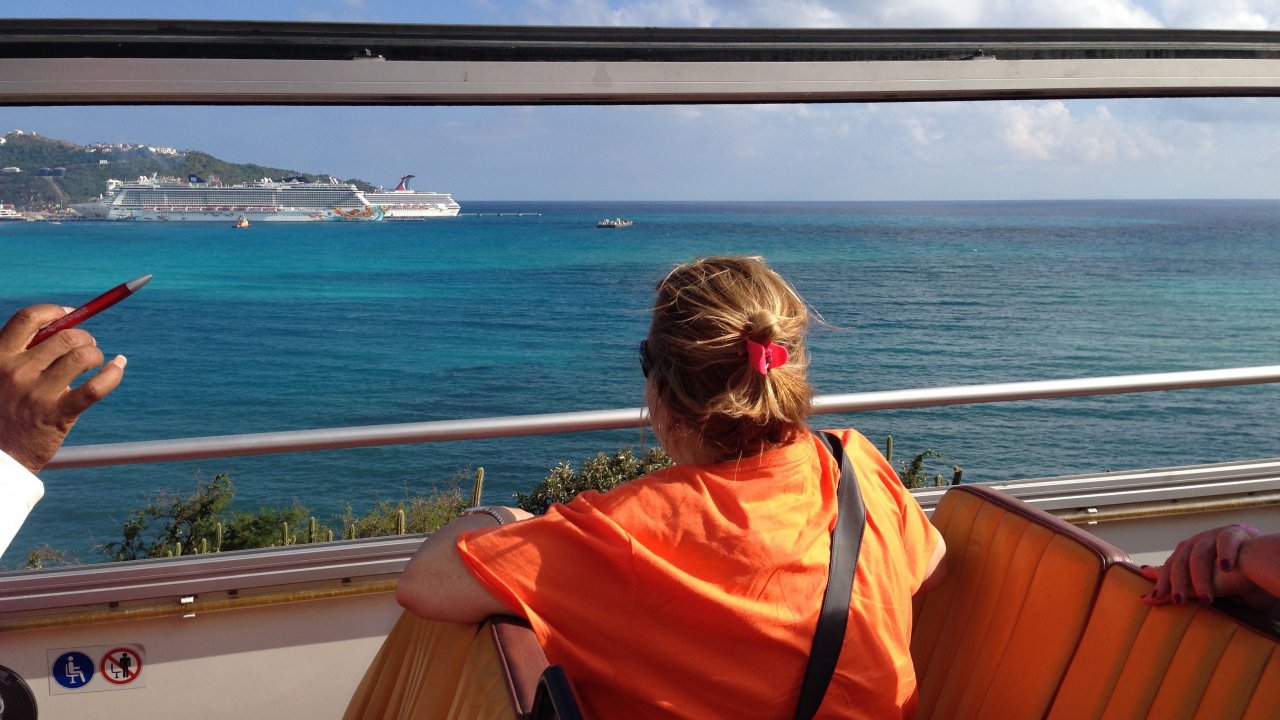 Arriving to Philipsburg