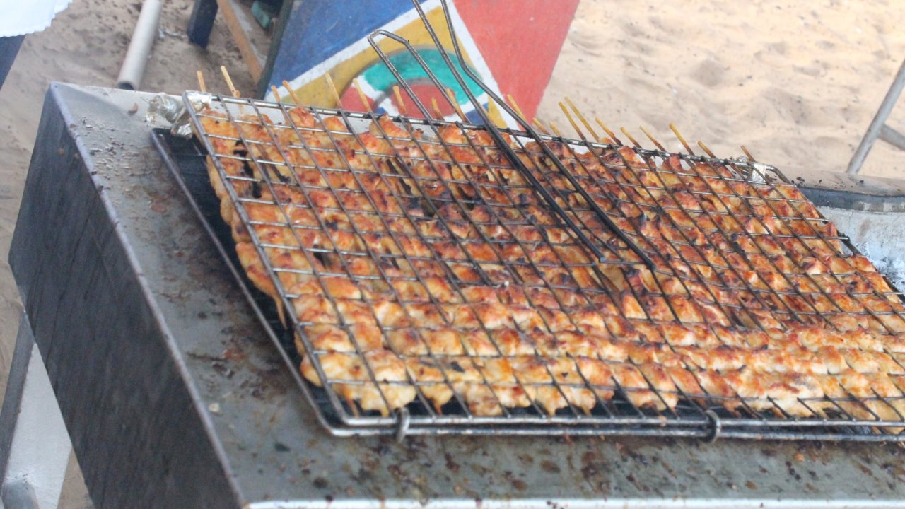 BBQ Dinner In The Desert Camp