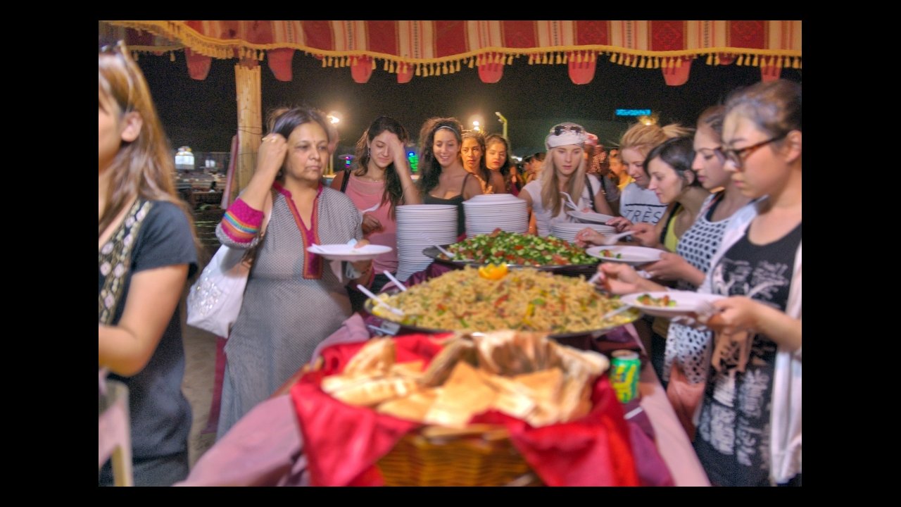Dinner In The Desert Camp