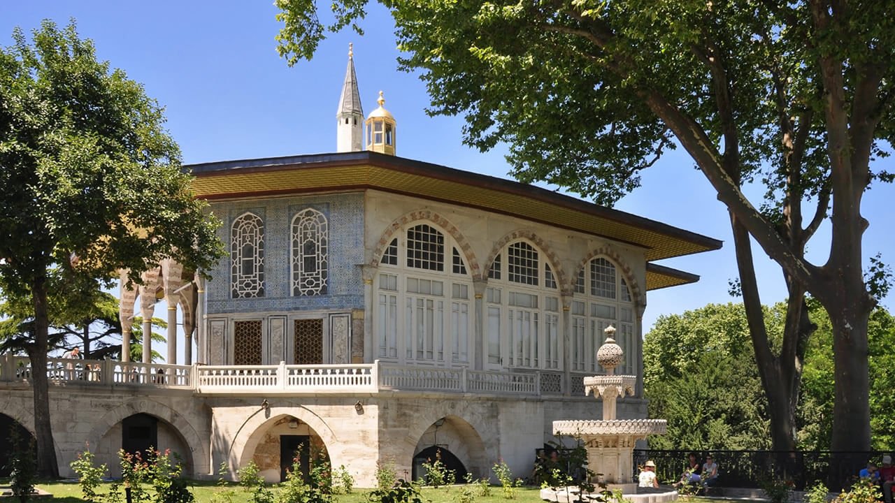 The Baghdad Pavillion at the Topkapi Palace.