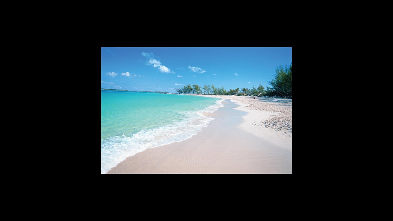Beach located out Cable Beach in Nassau.