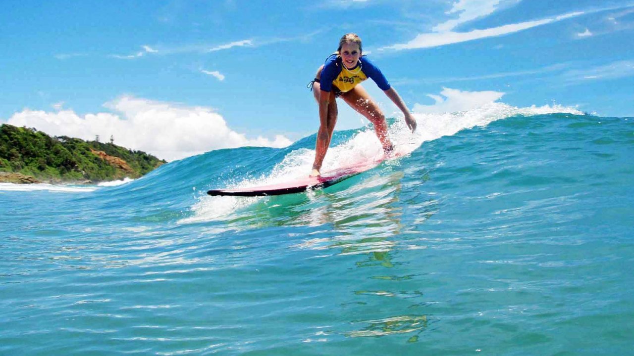 learn to surf with Ports' award winning surf school