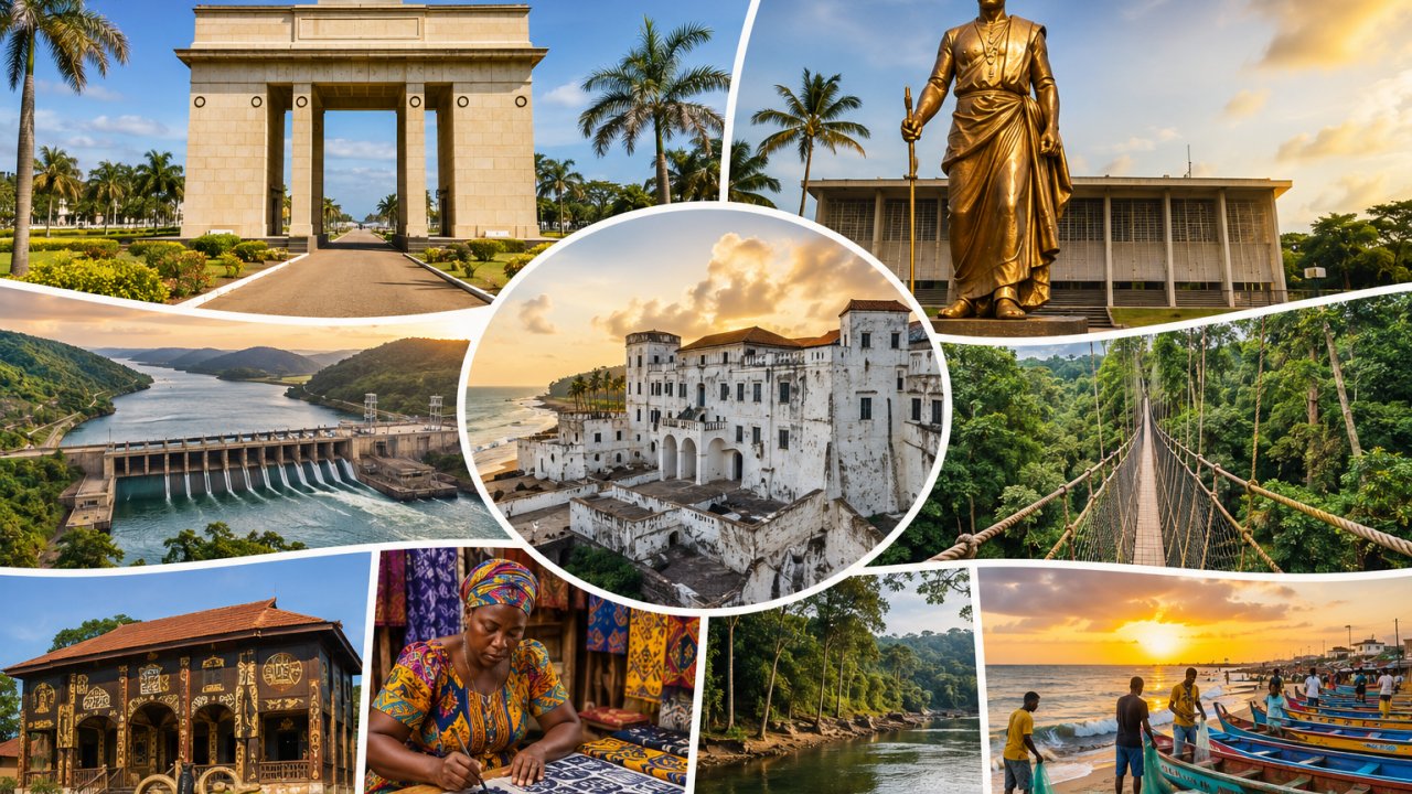 Explore Ghana in Depth: The Ultimate 10-Day, 9-Night Cultural & Adventure Journey