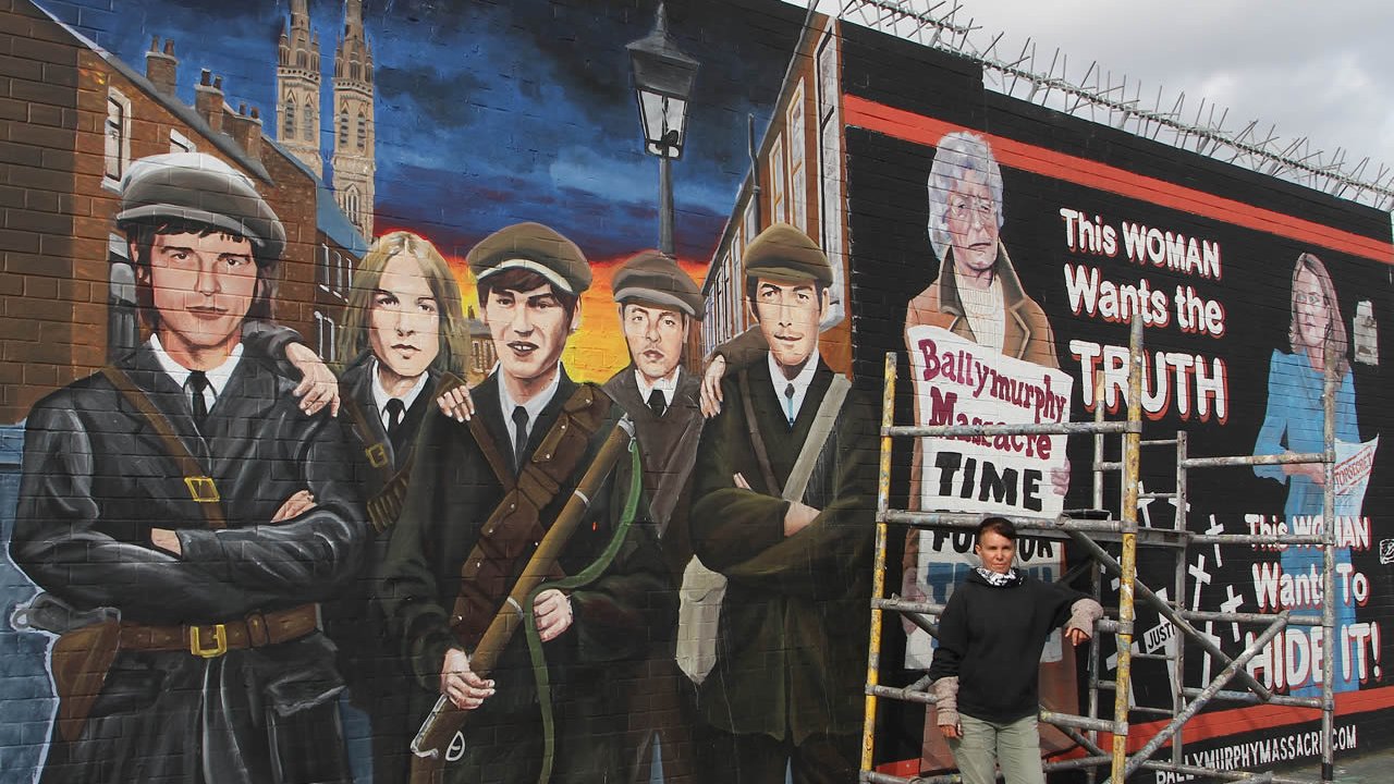 International Wall - Ballymurphy Mural