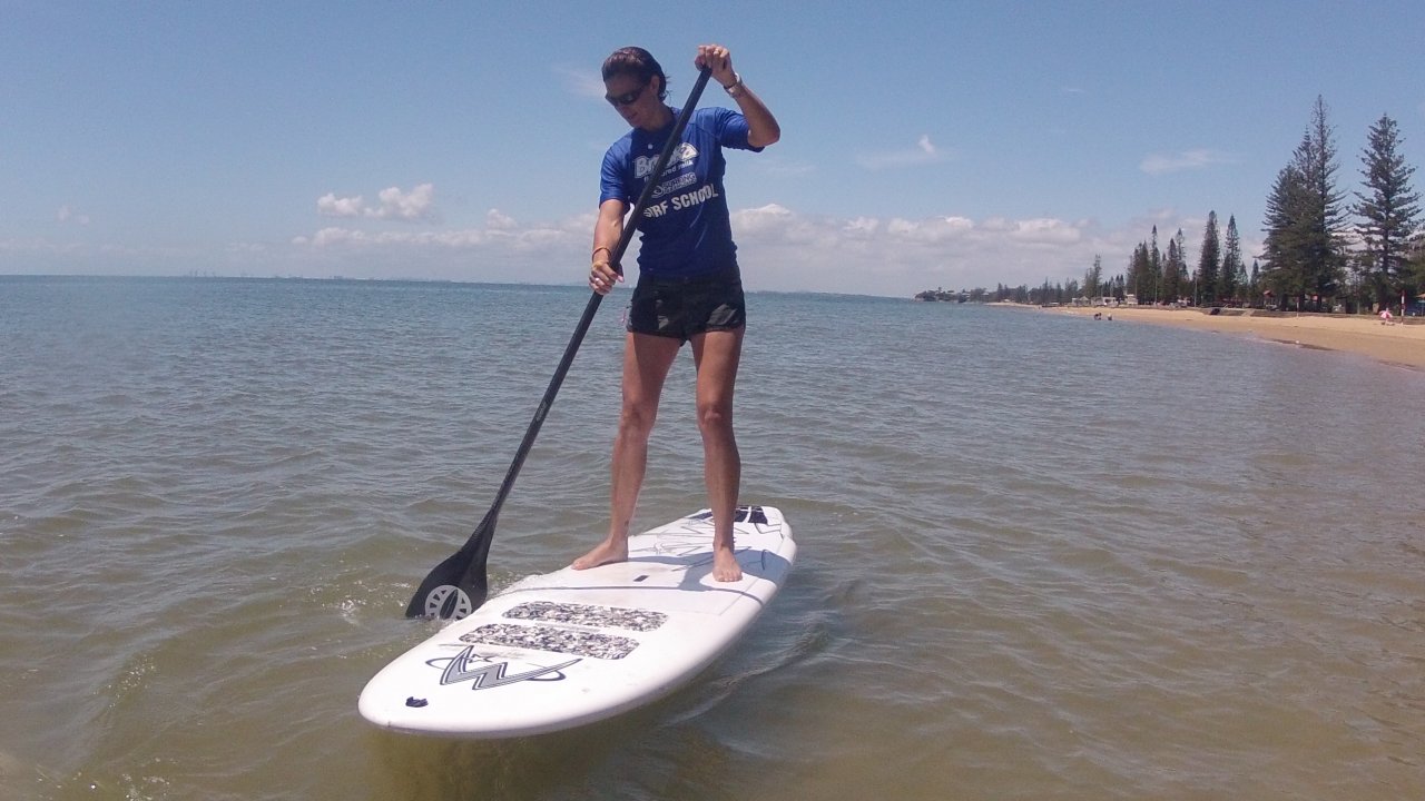 Sunshine Coast Surf Schools One2One SUP Lessons Redcliffe