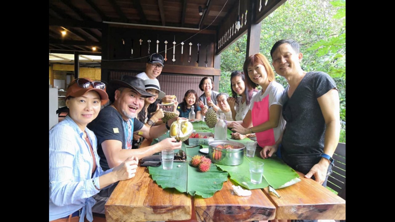 Durian Tasting at Green Acres Penang