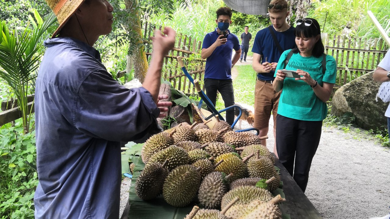 Durian appreciation at Green Acres Penang