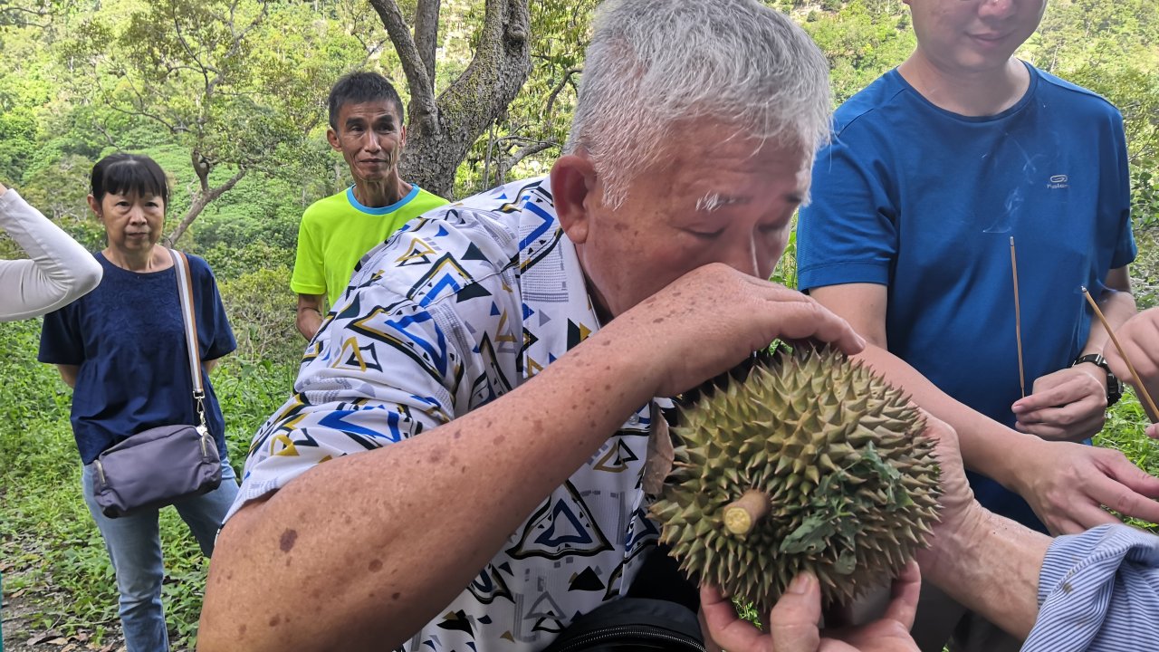 Durian appreciation at Green Acres Penang