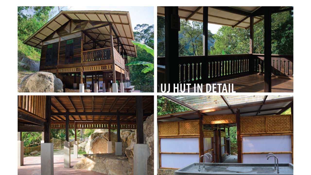 UJ Hut for Durian Tasting at Green Acres Penang