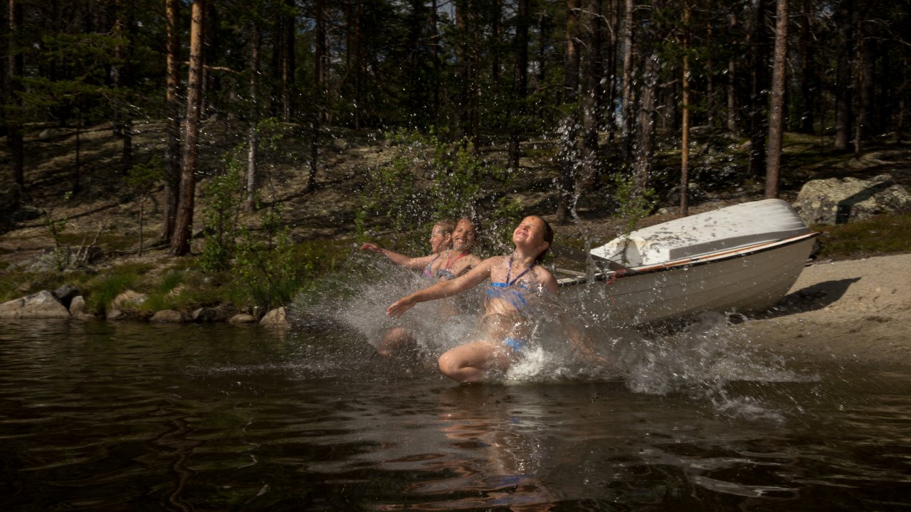 Ta en forfriskende bad