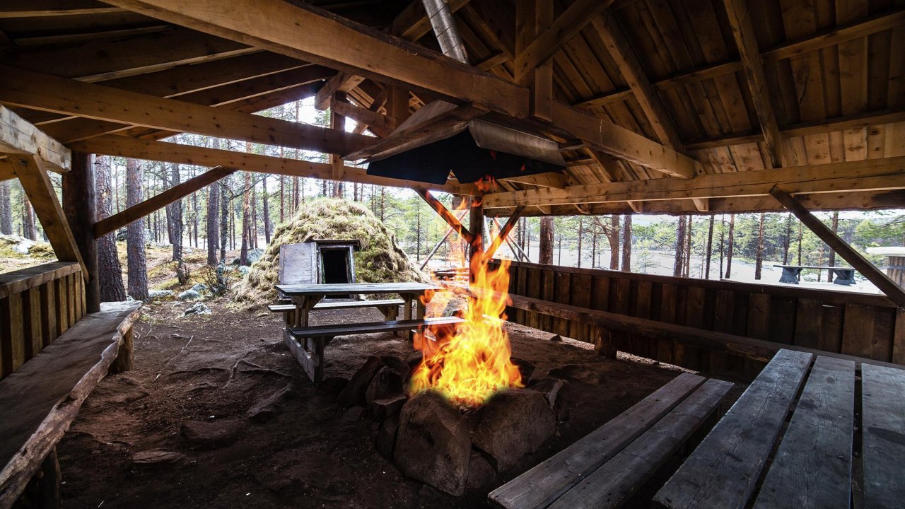 Koselig villmarkscamp