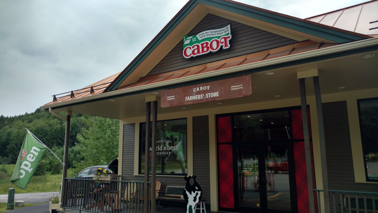 Cabot cheese store