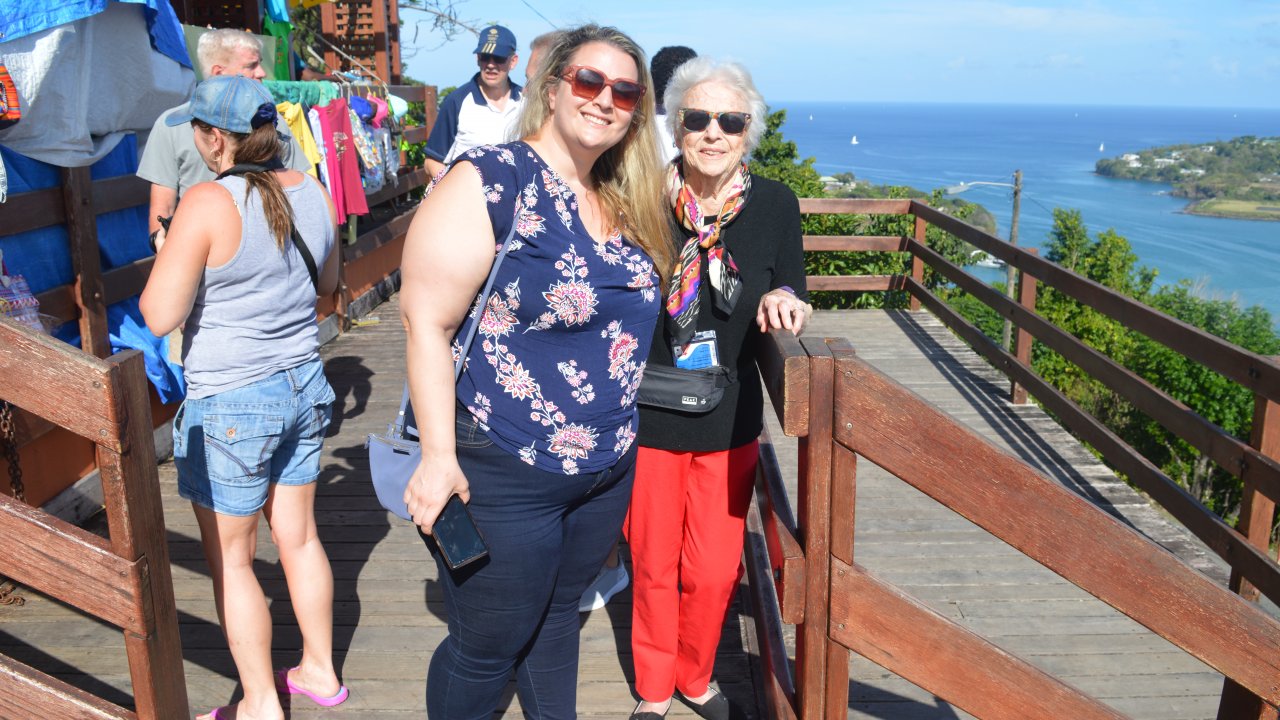 Enjoying view on Panoramic Tour