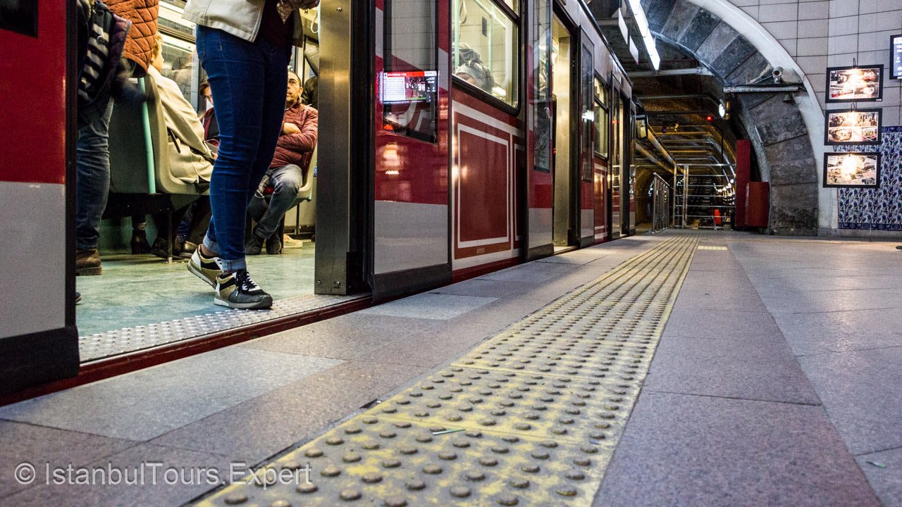 The Tunel - Tunnel is Istanbul's oldest underground transportation system from late 19th century.