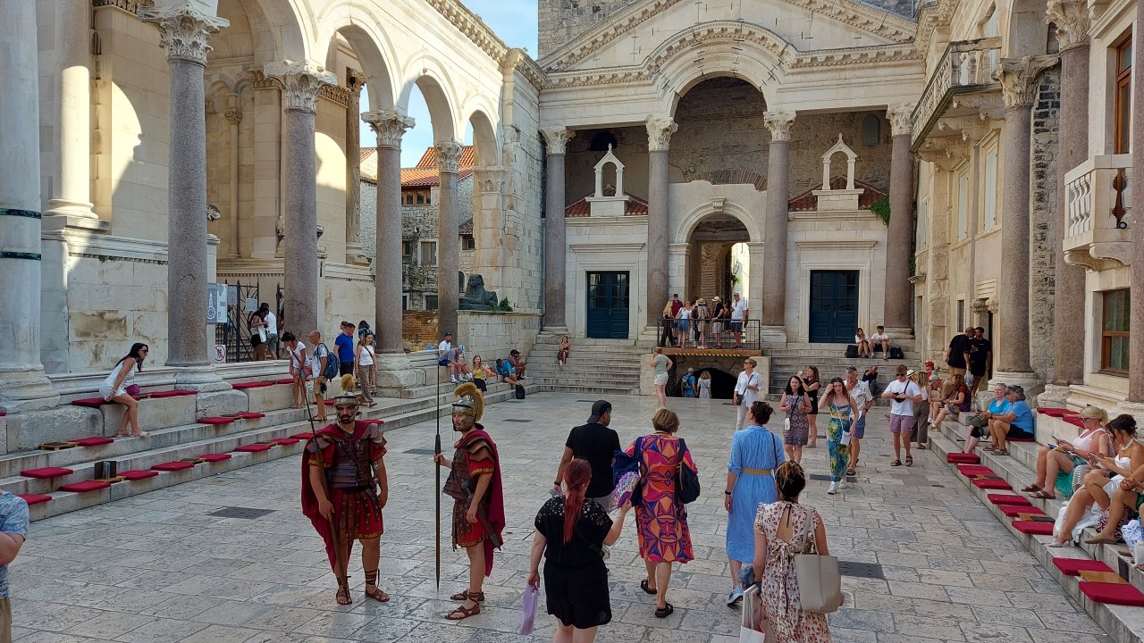 Peristyle Square of Diocletian's Palace