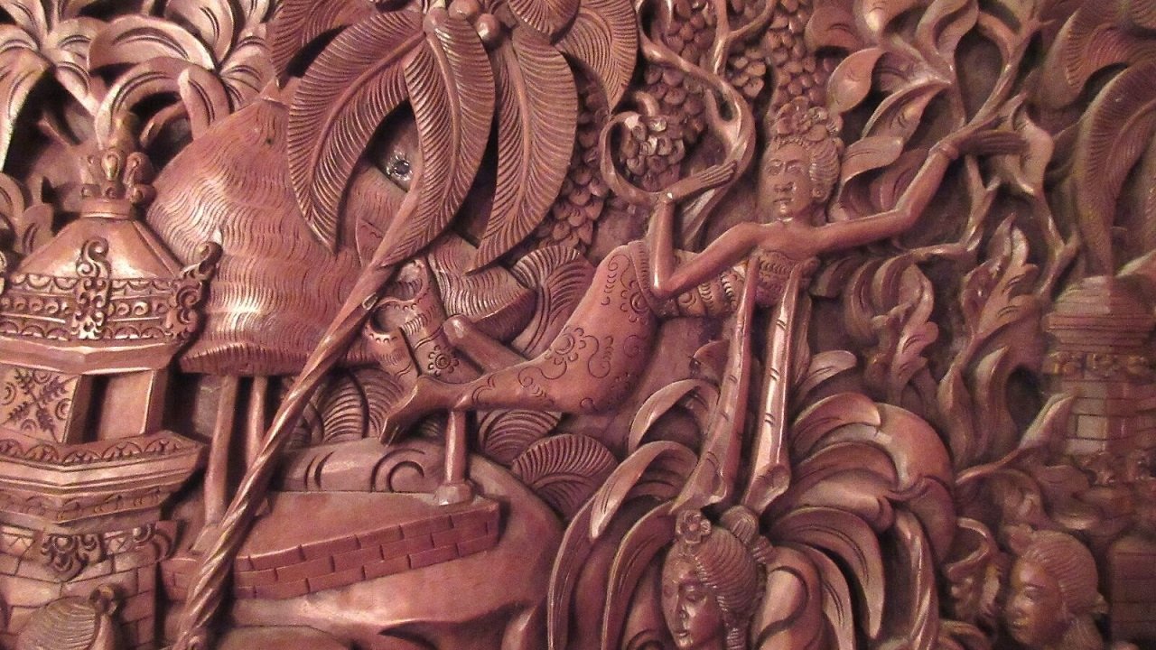 The wood Carving