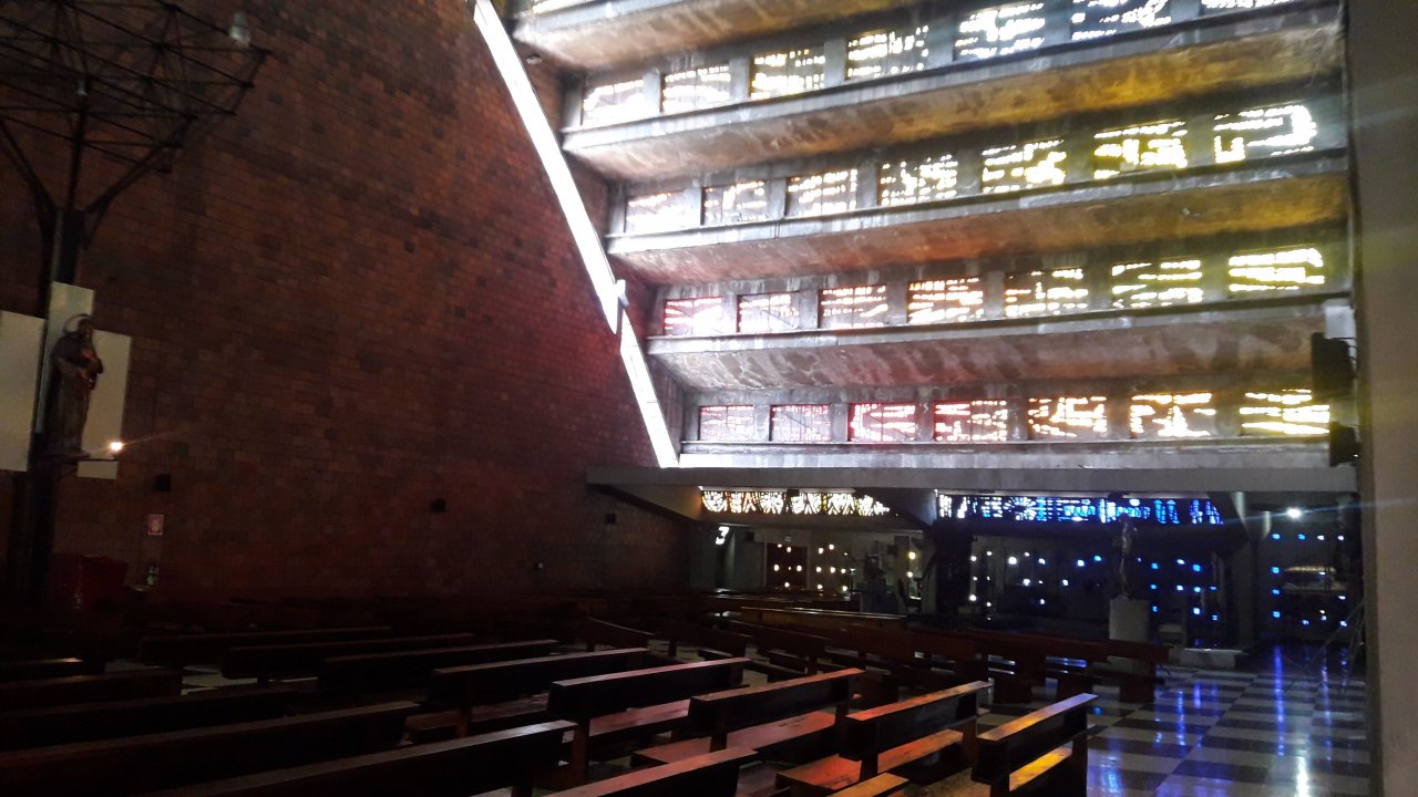 The impressive El Rosario Church