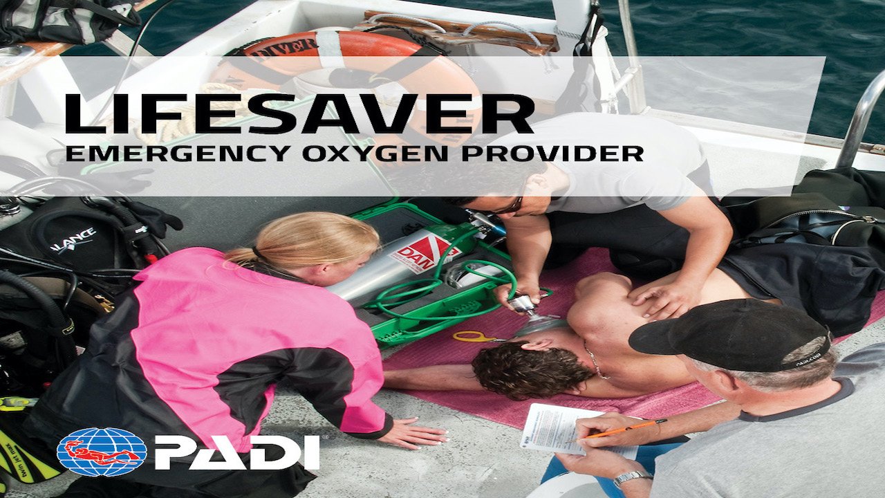 PADI OXYGEN PROVIDER COURSE