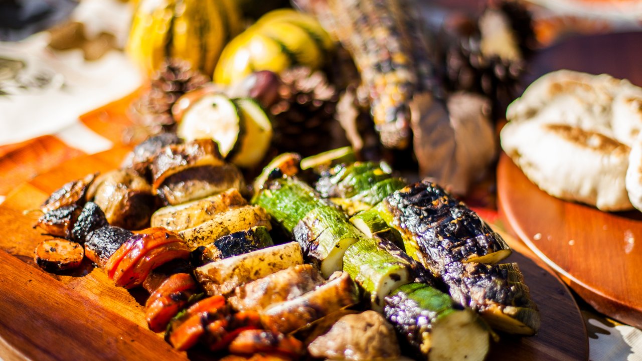 fire roasted vegetables