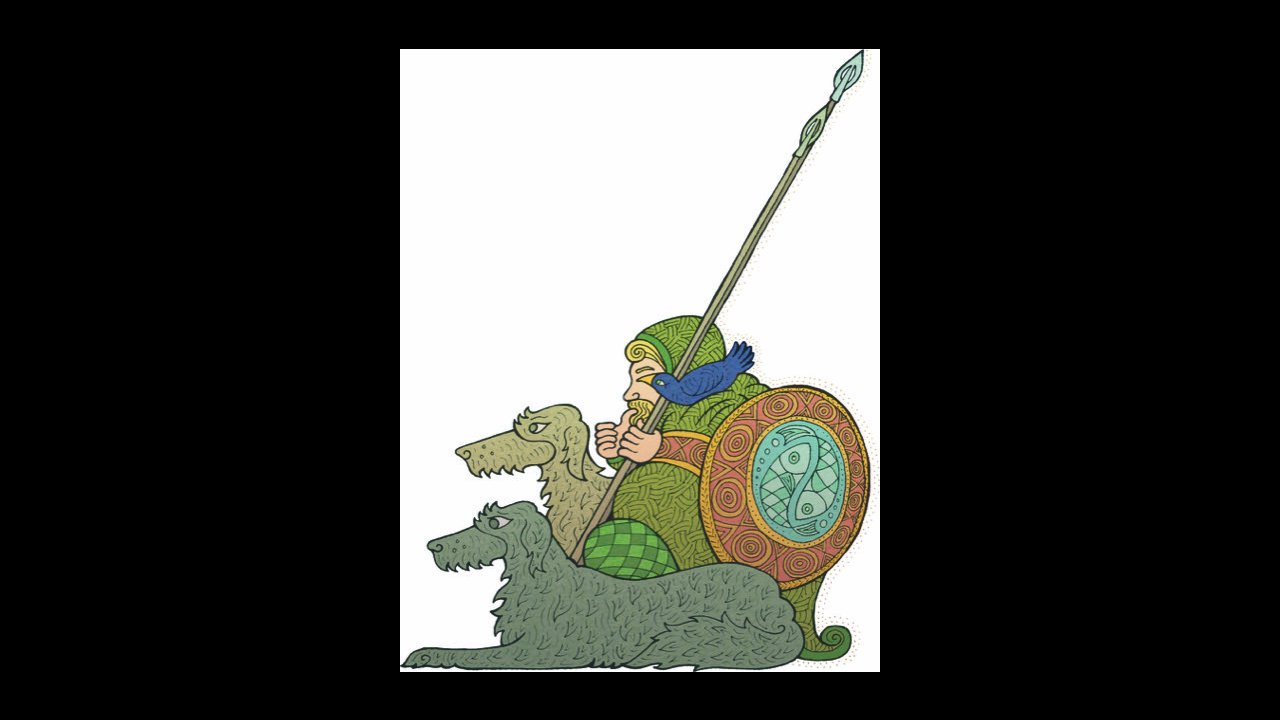 Fionn Mac Cumhaill-illustrated by Dómhnal Ó Bric