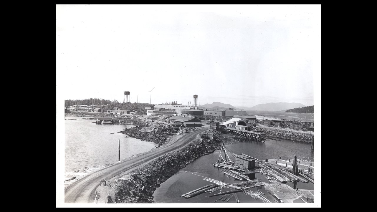 Japonski Island in WWII, Japonski Island Boathouse at center