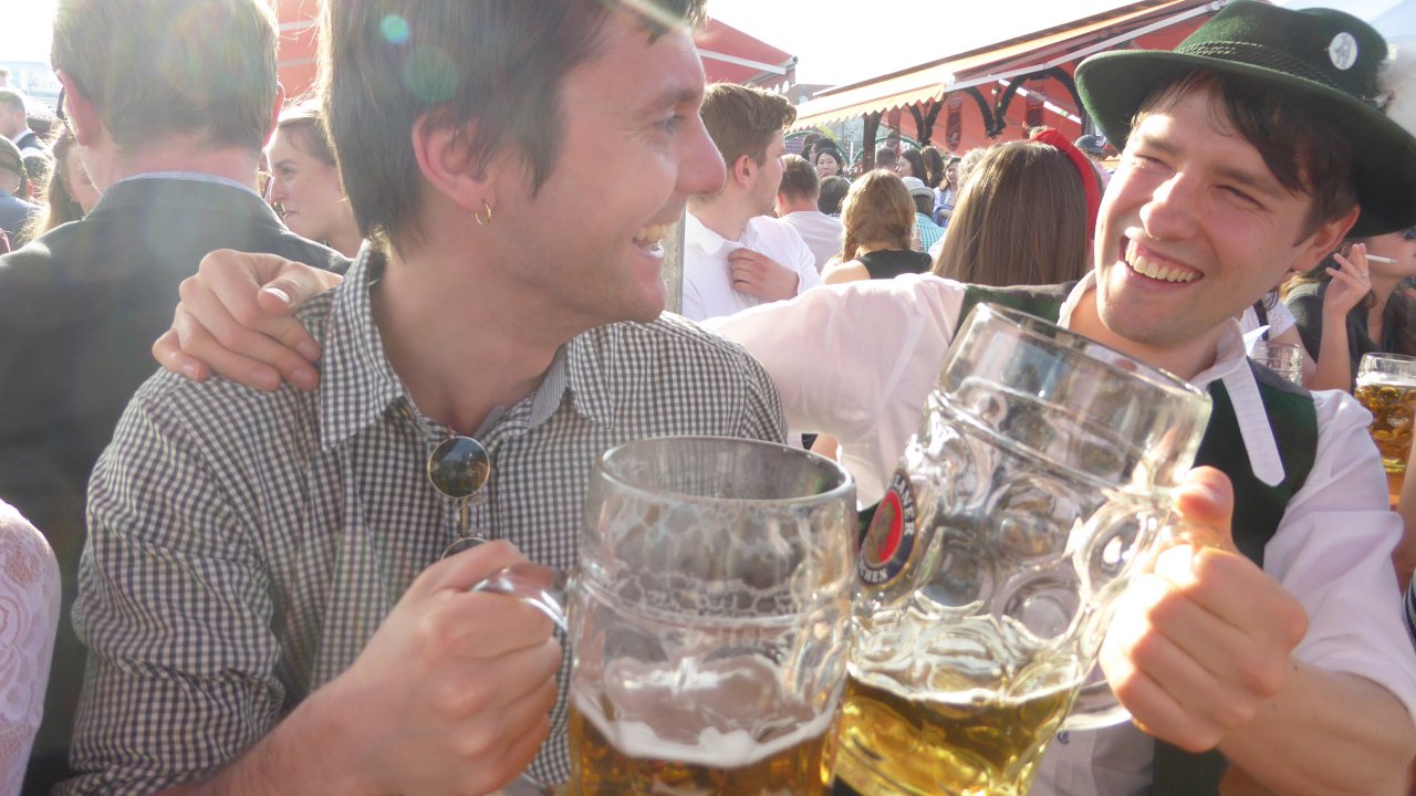 Atmosphere at Oktoberfest