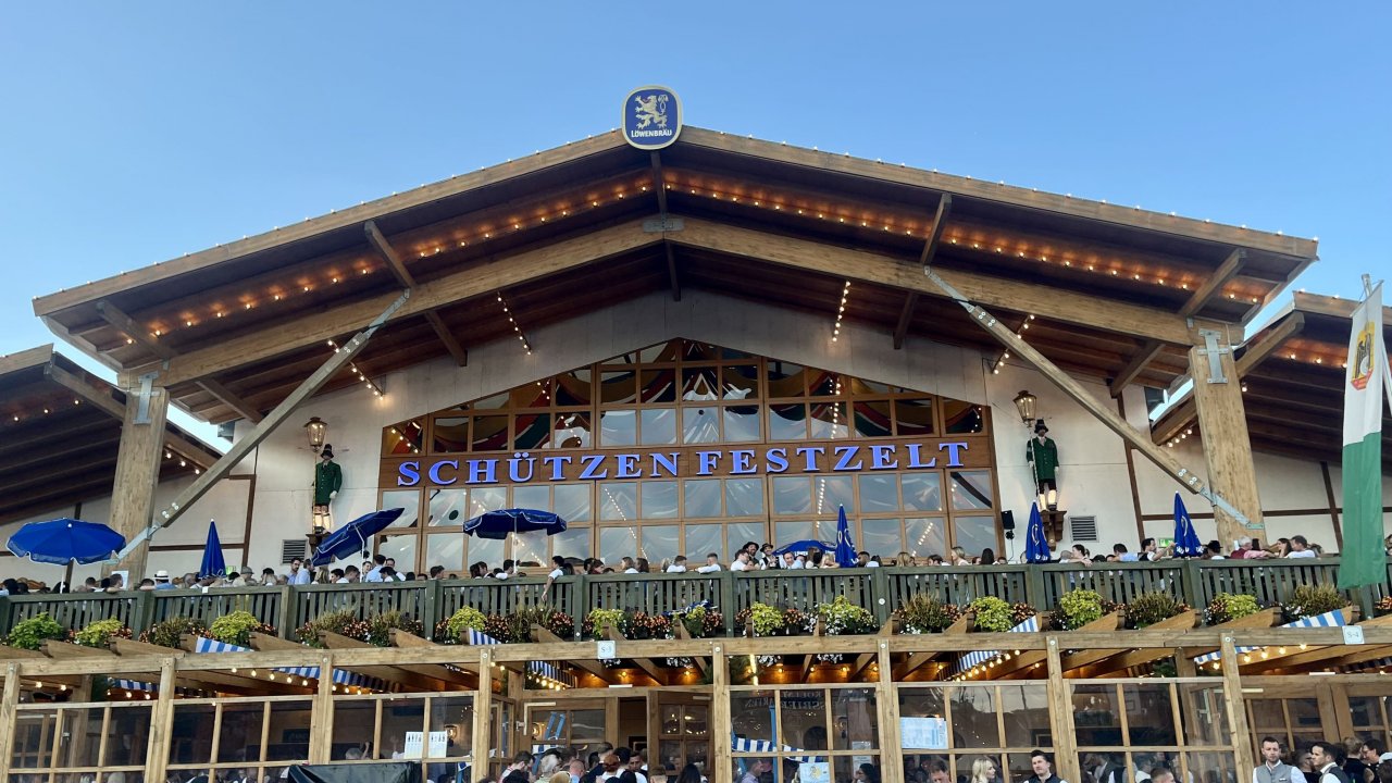 The famous Schützen Festzelt Tent