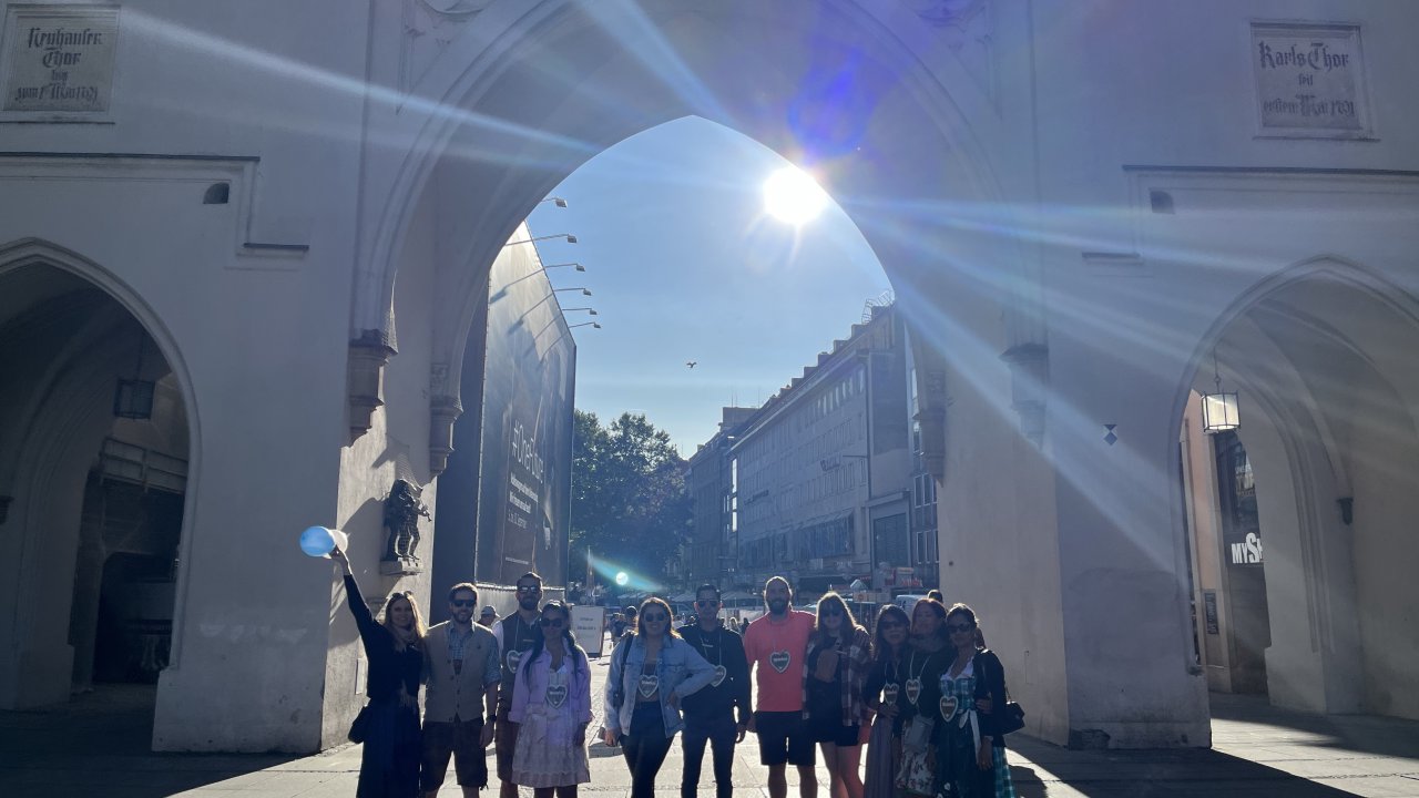 Starting Point of the tour at Karlsplatz