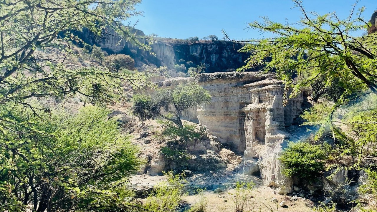 Pena Blanca near San Lucas Hike and Mexican Comida Lunch