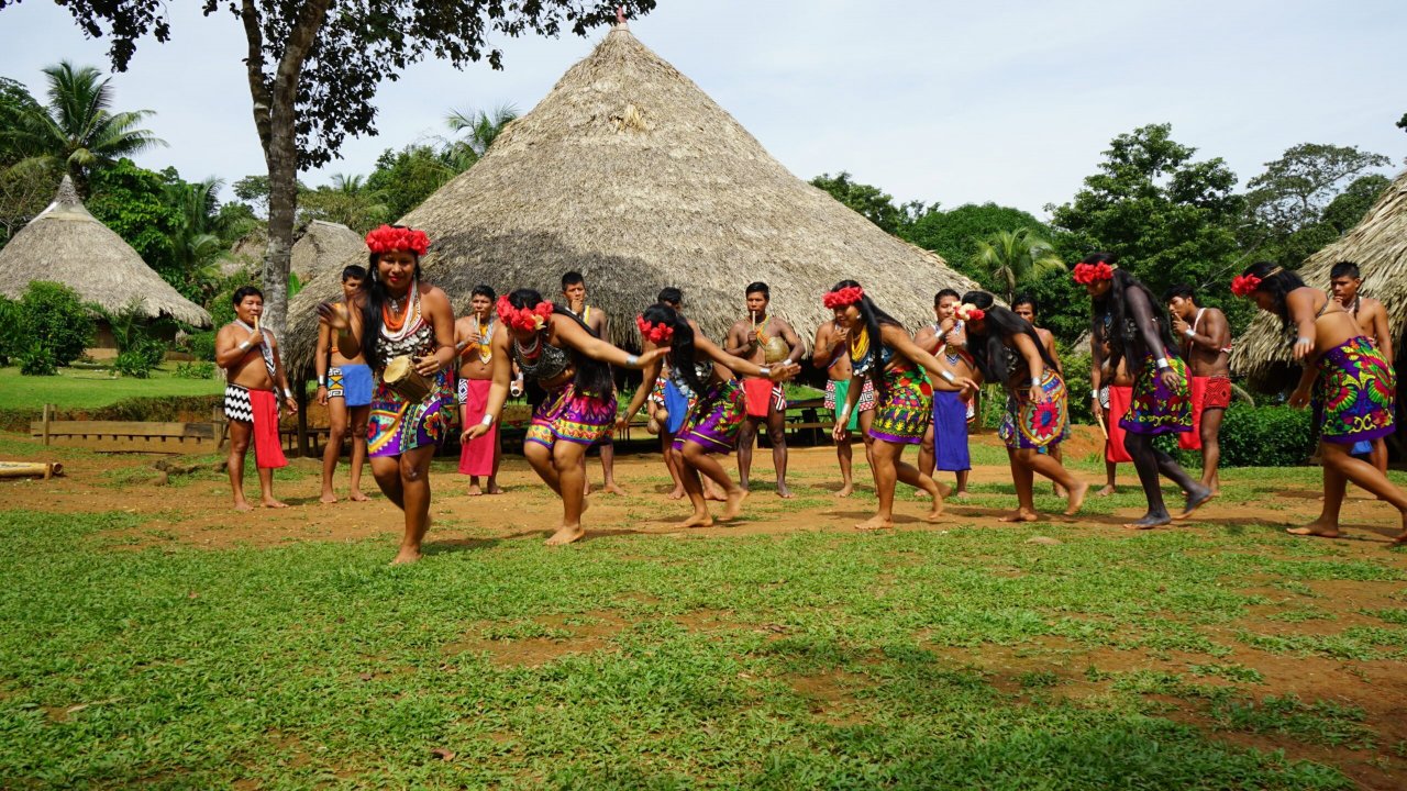 Embera Village Chagres rainforest cultural tour Panama