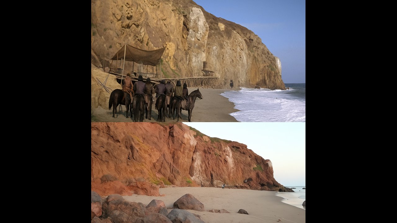 Planet of the Apes Film Set (1968)