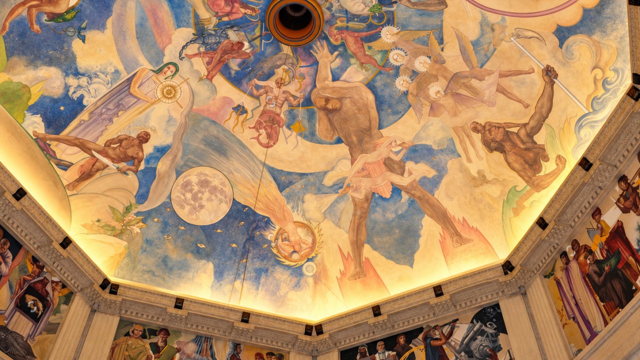 Inside the Griffith Observatory