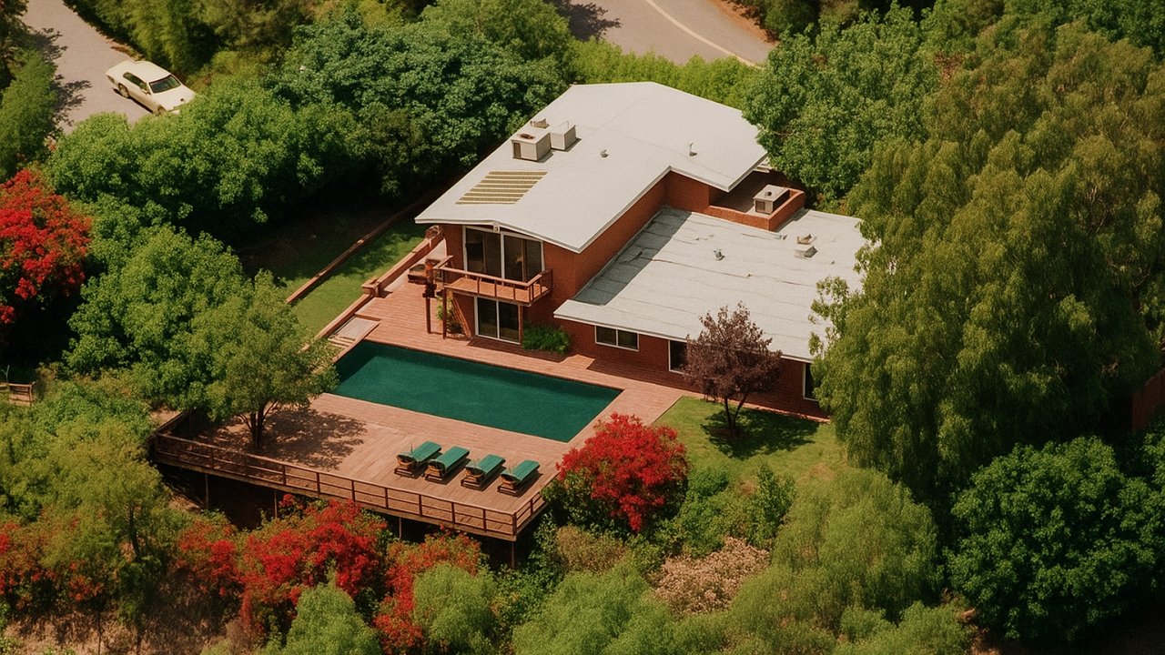 Jack Nicholson's Home in Beverly Hills