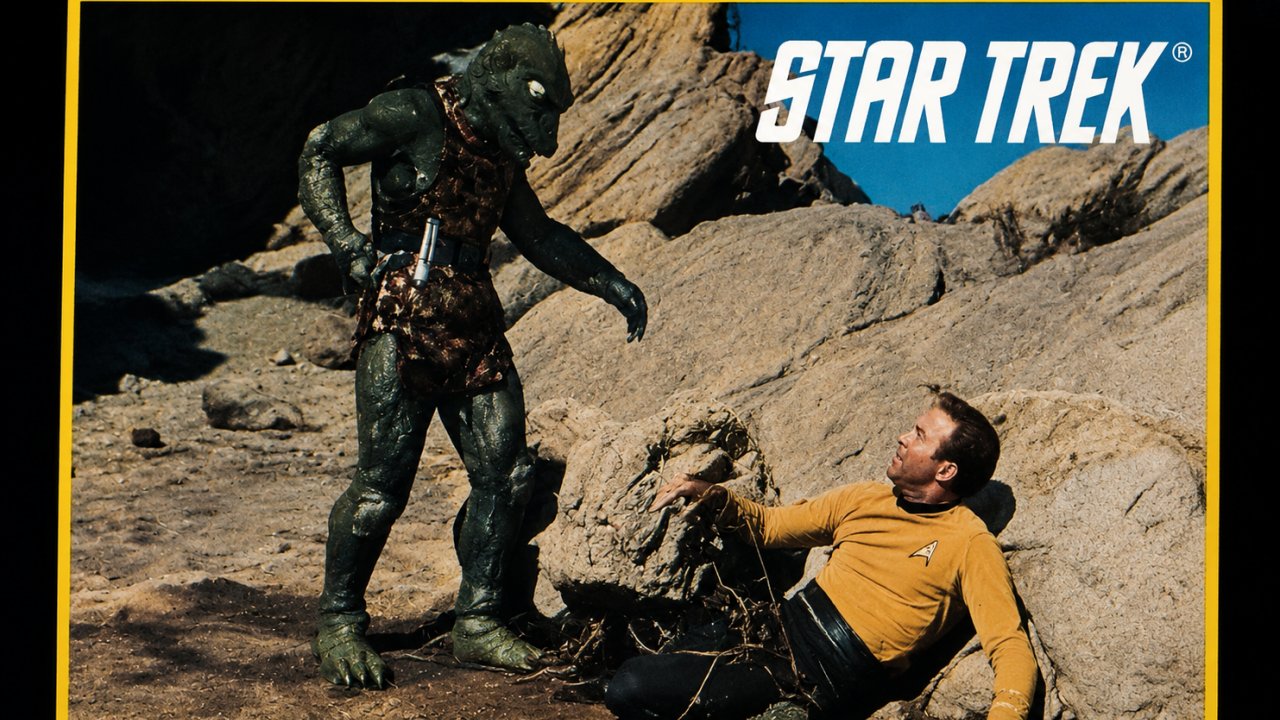 Star Trek Poster displayed in Nature Center