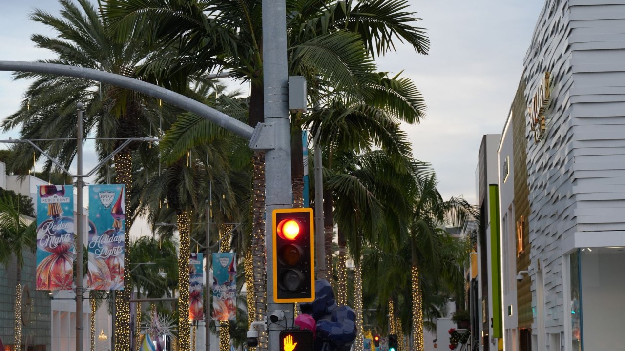 Rodeo Drive Holiday Lights