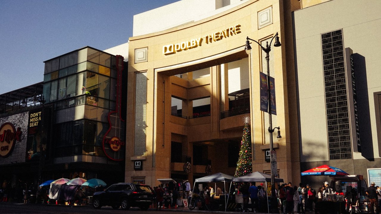 Dolby Theatre at the Holidays