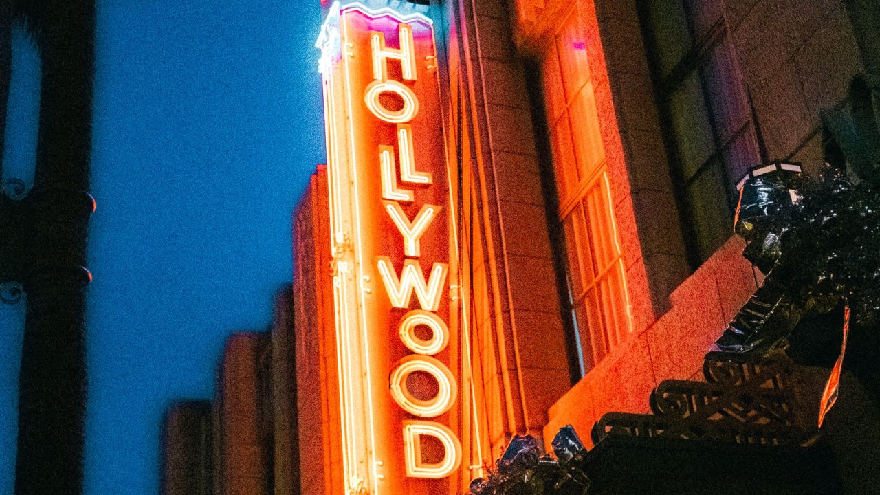 Hollywood Boulevard Neon