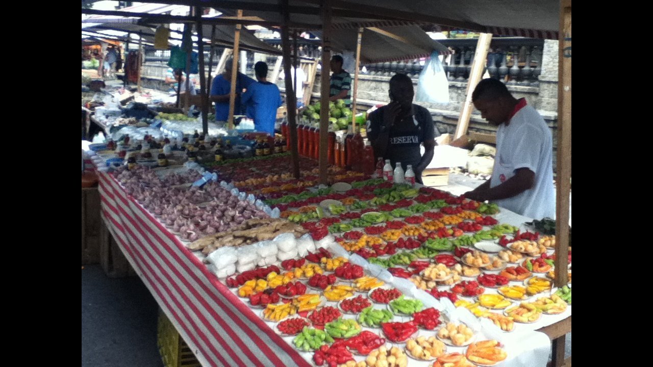 Spices at the farmers market