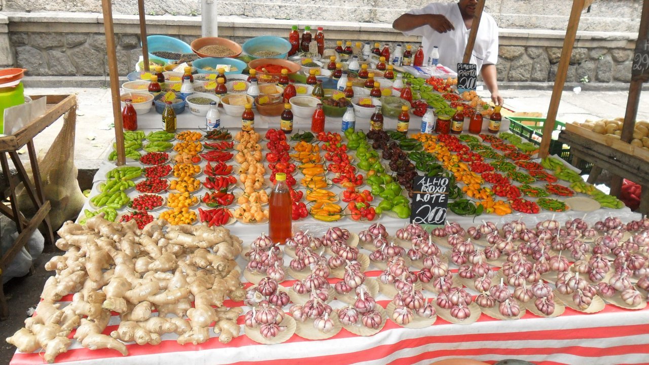 Spices at the farmers market