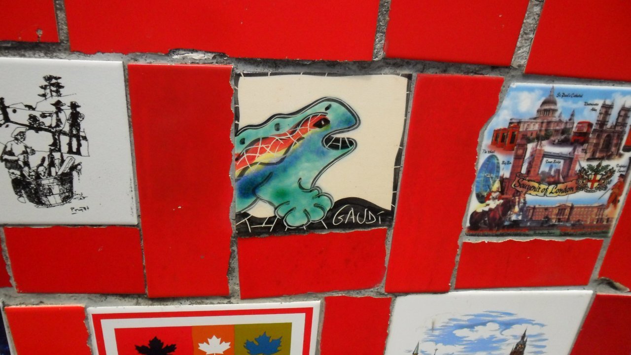 Tiles at Selaron Steps