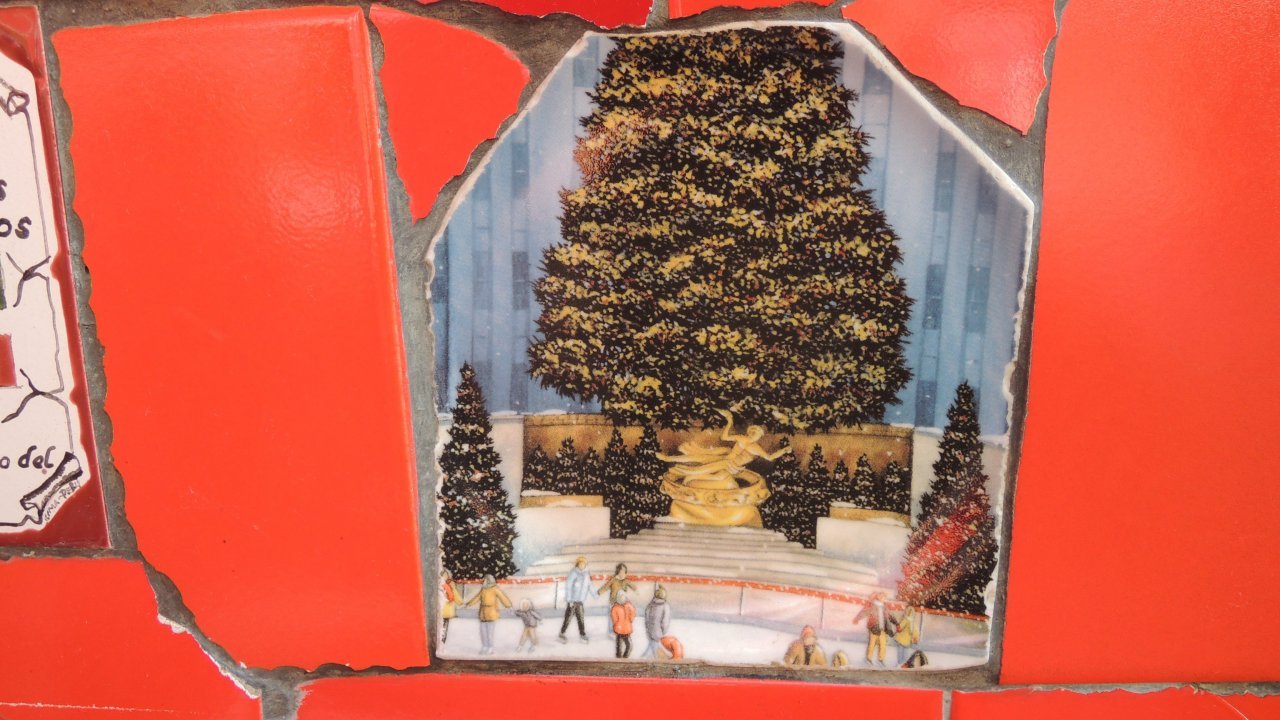 Tiles at Selaron Steps