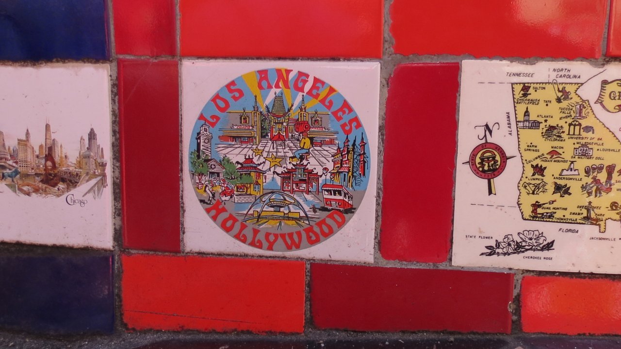 Tiles at Selaron Steps