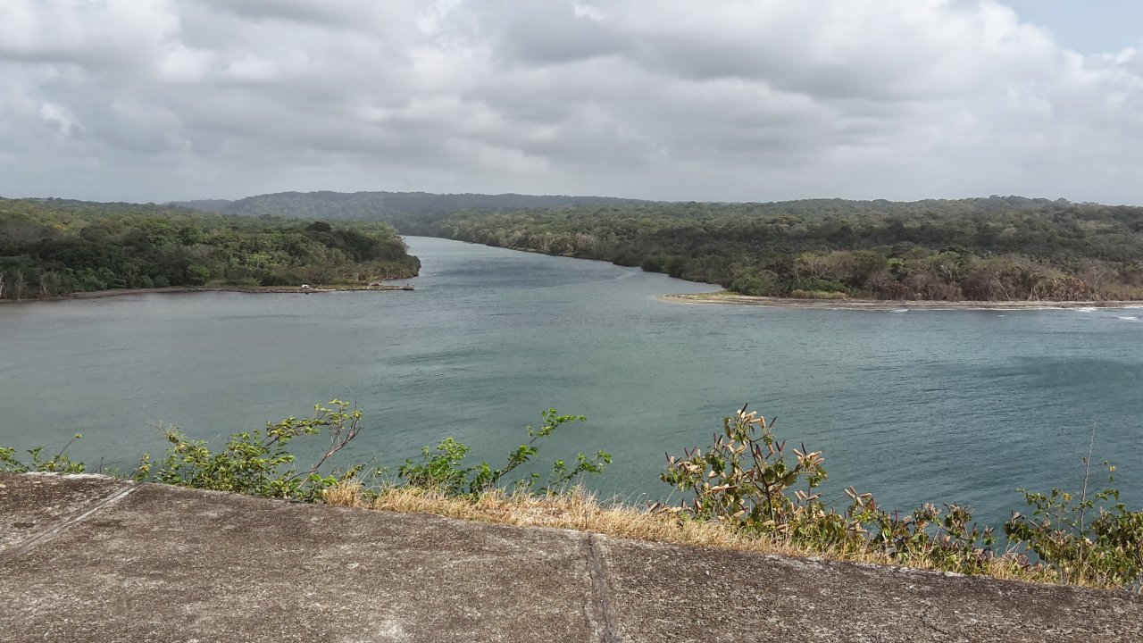 Chagres River mouth