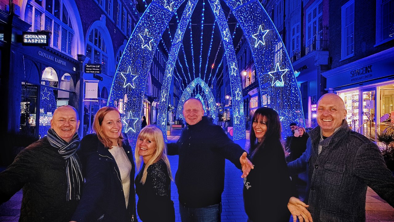 London Christmas Lights Taxi Tour