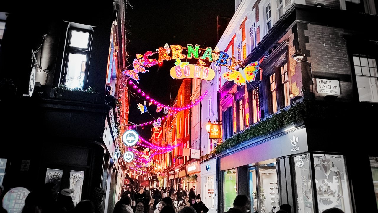 Soho Christmas Lights