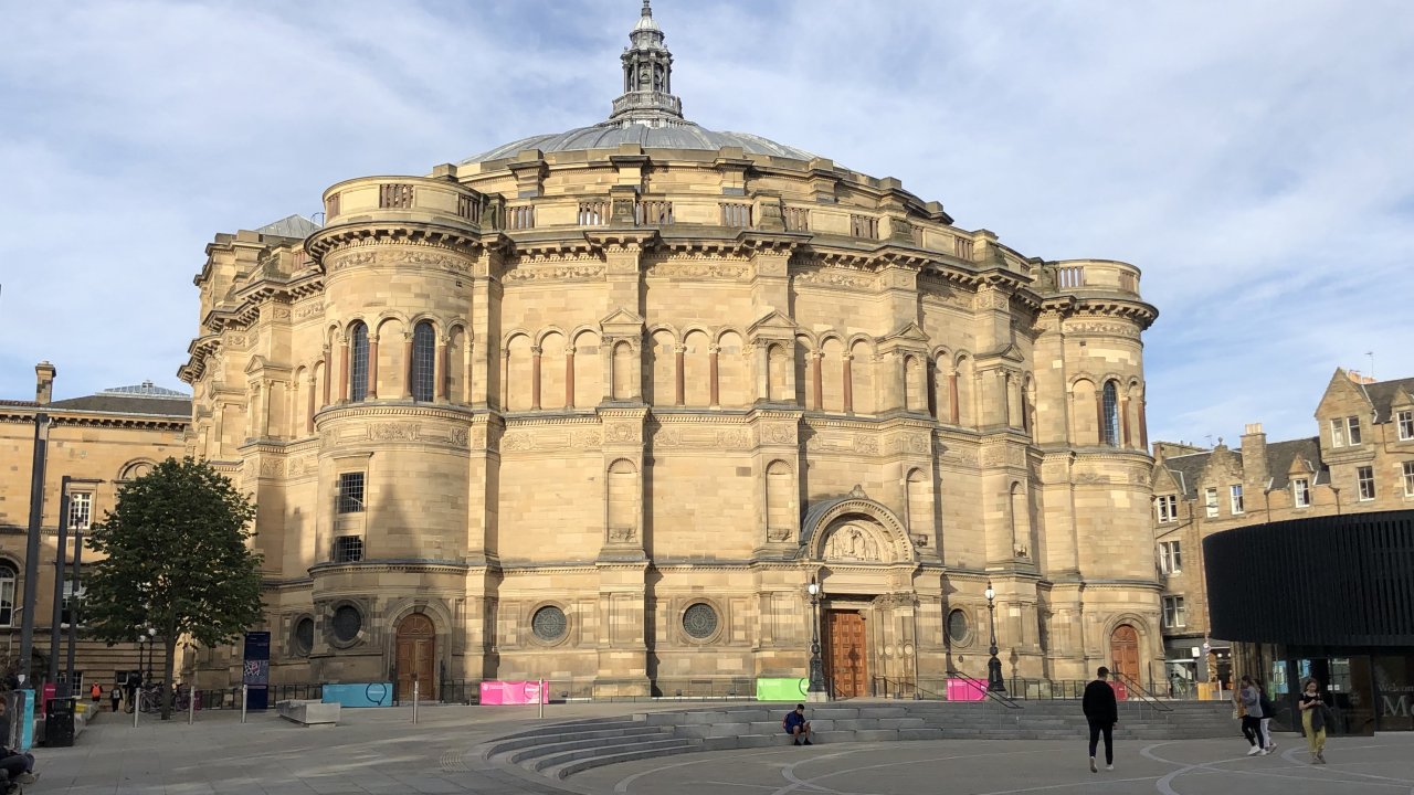 McEwan Hall (featured in the Old Town and Royal Mile fixed route tour)