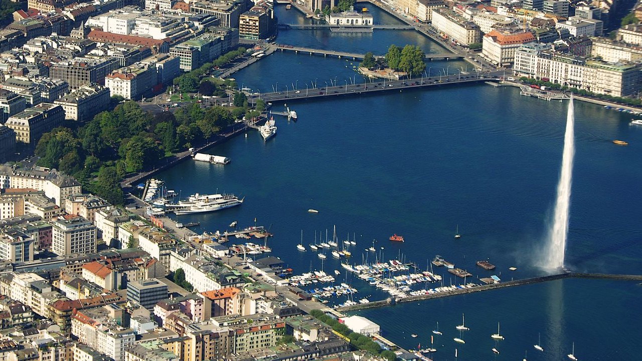 Geneva Aerial View