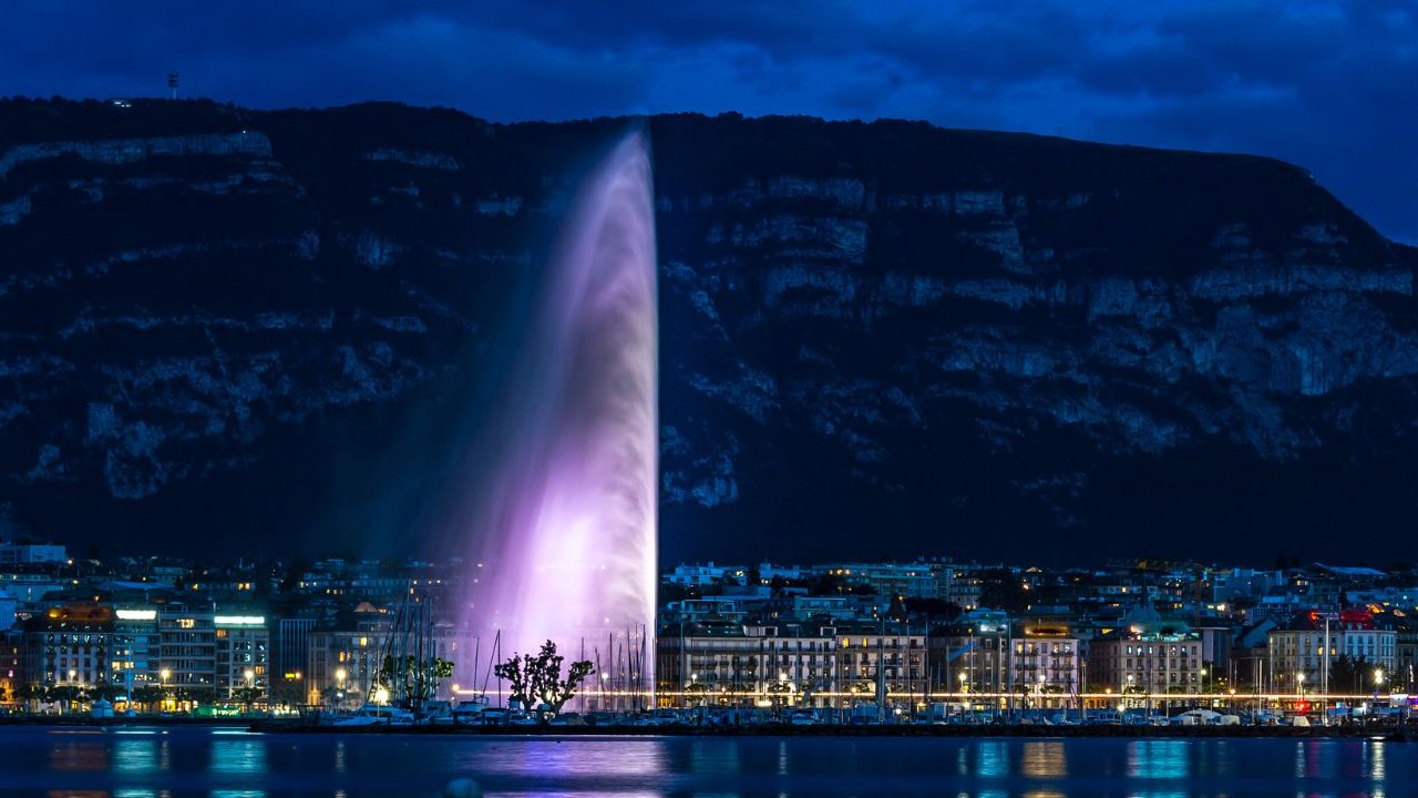 Jet D'eau Fountain 