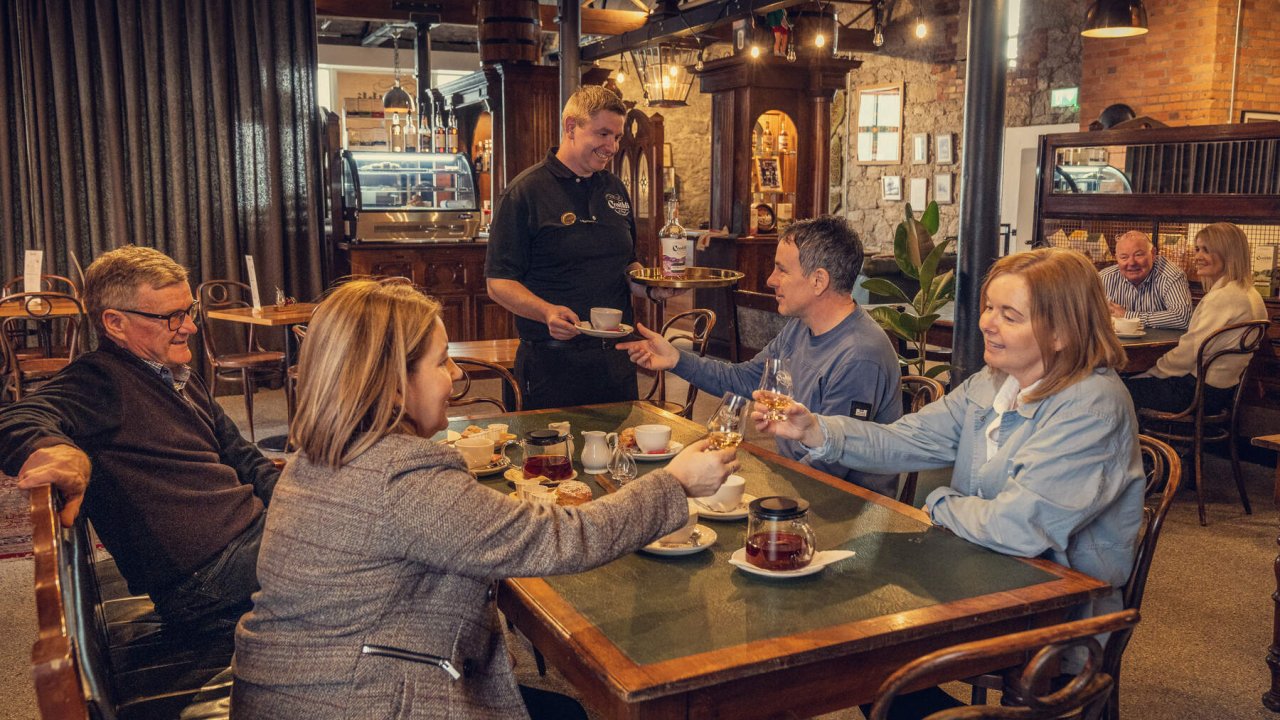 Crolly whiskey tasting